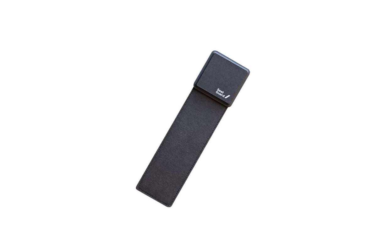 Seat Guard carrying pouch shown closed