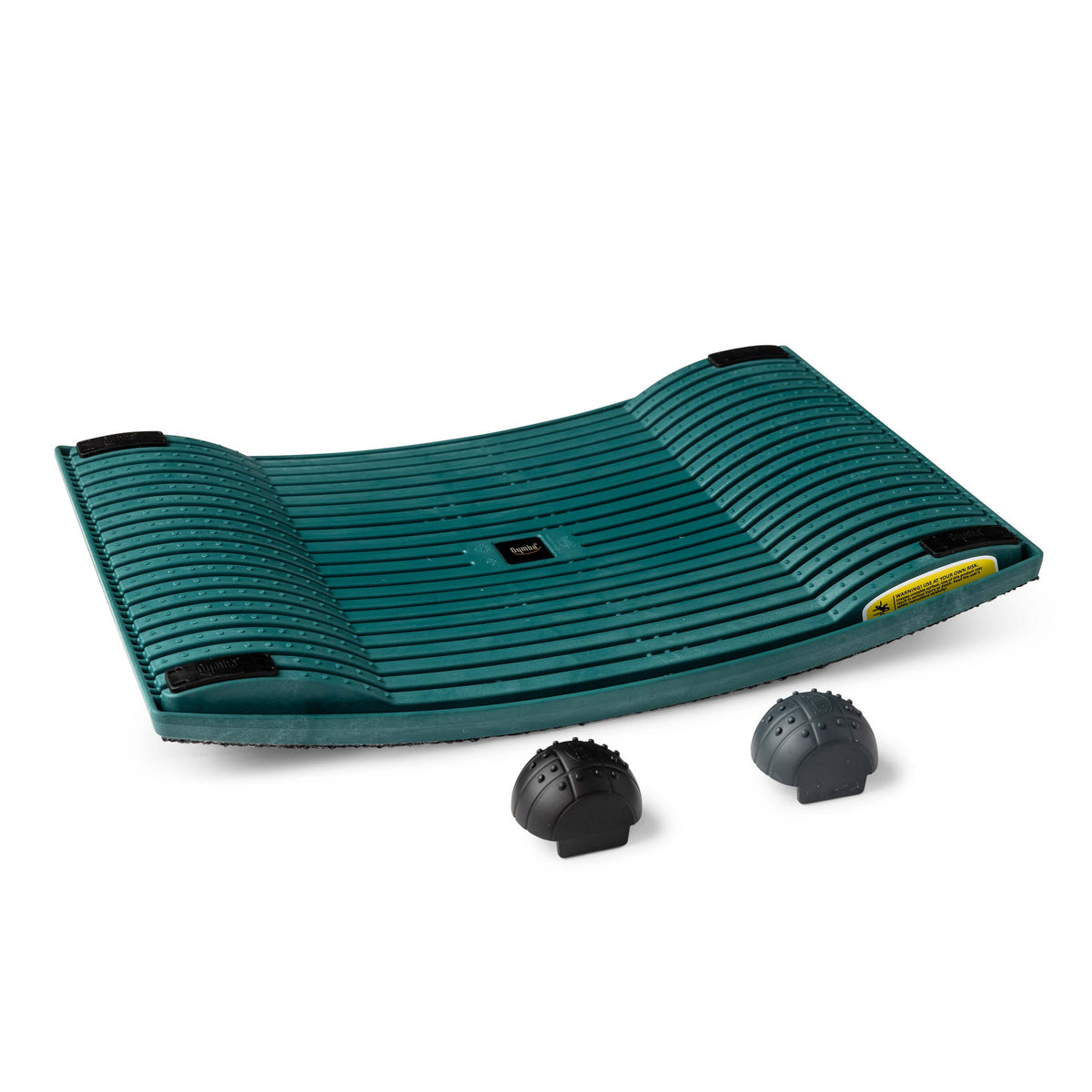 Tidepool Green Gymbailu activation board for workspace movement and enhanced metabolism with included accessories.