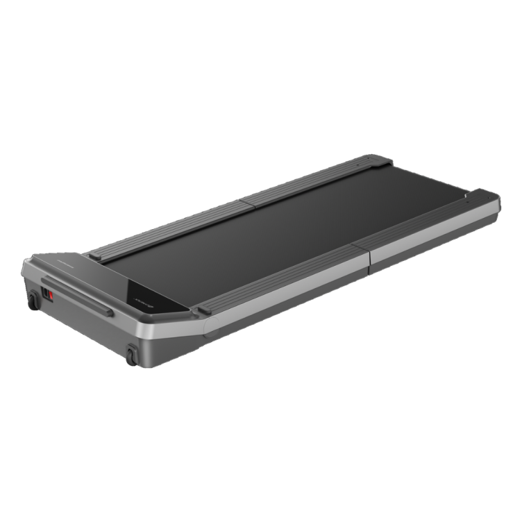 WalkingPad V2 walking treadmill unfolded, seen from above at an angle