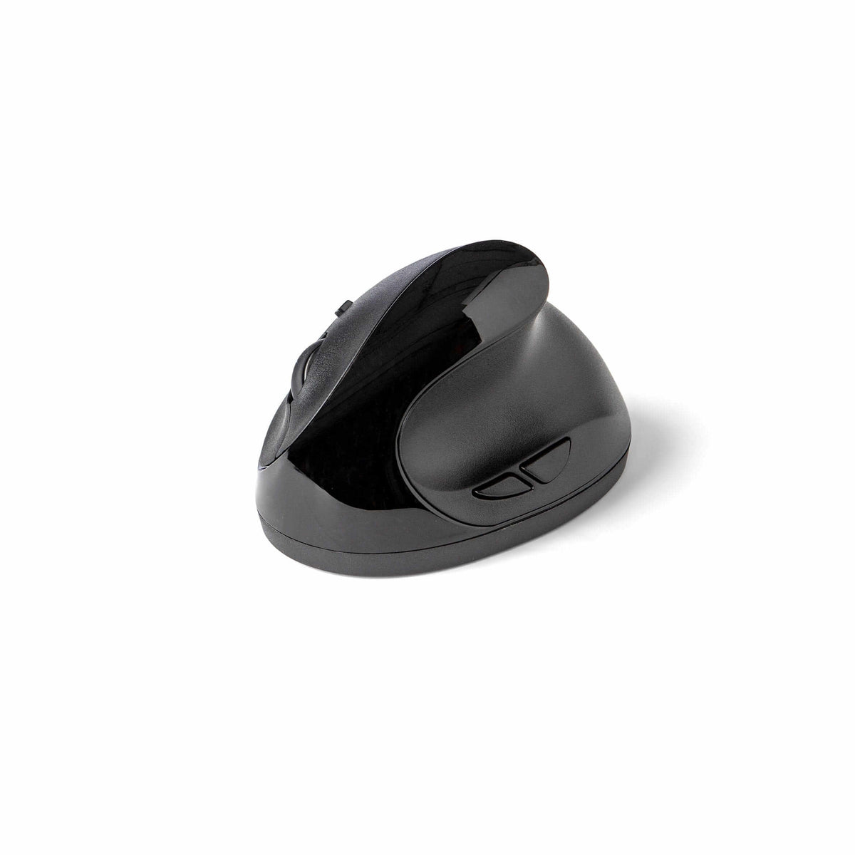 Comfi 2 wireless vertical mouse seen from the rear