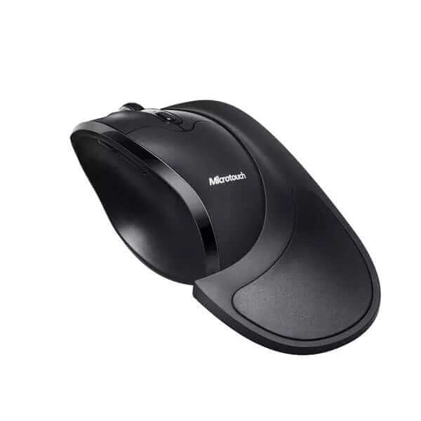 Newtral 3 large ergonomic mouse with palm support, viewed at an angle