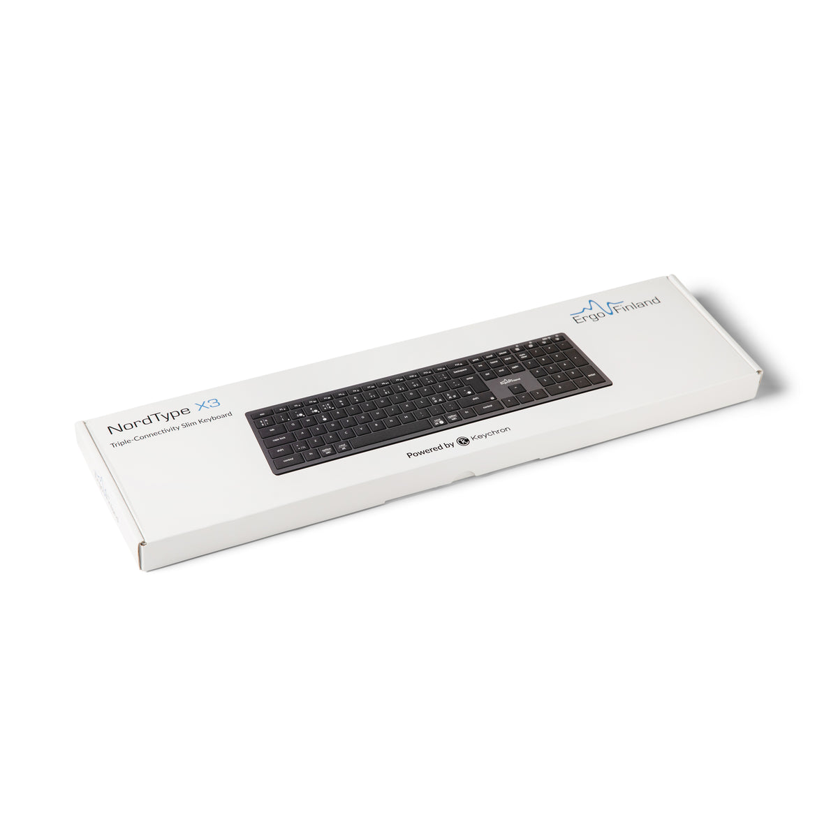 NordType X3 keyboard in its white retail packaging