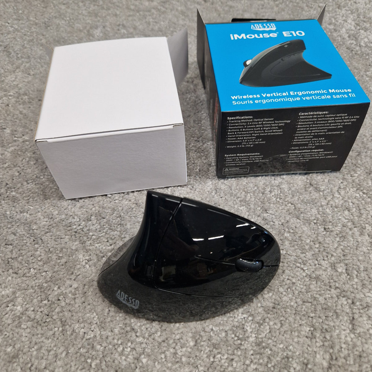 Outlet - iMouse E10 vertical mouse, wireless - ex-demo