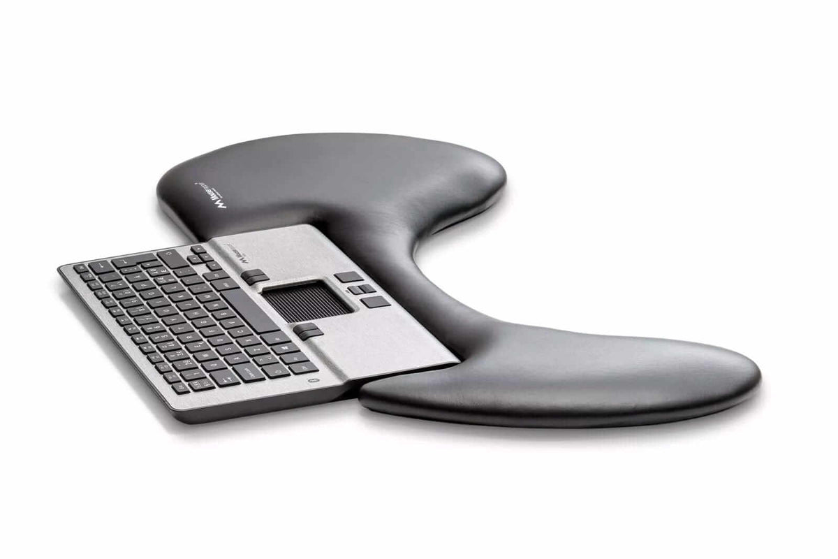 Ergonomic Arm Support Alpha Nordic with Keyboard Placement for Comfortable Workspace Setup